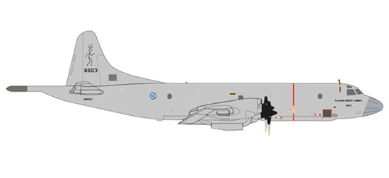 Lockheed P-3N Orion norwegien Air Force 333 Squadron, Andoya Air Station - 6603 "Hjalmar -Larsen"